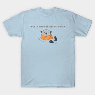 Otter Down Stream T-Shirt